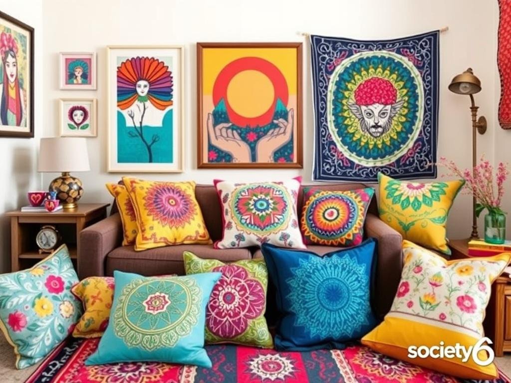 Society6 artist-designed home décor products with affiliate marketing materials Society6 artist-designed home décor products with affiliate marketing materials